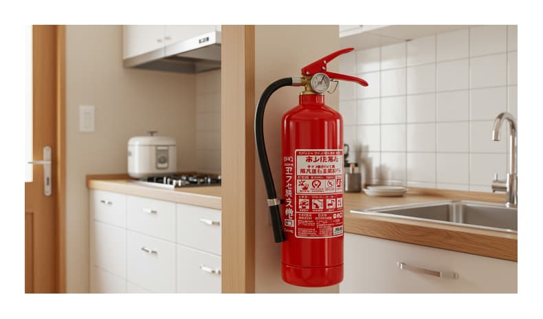 消火器