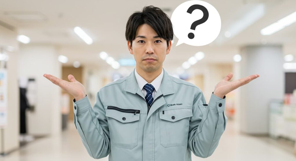男性が悩んでいる